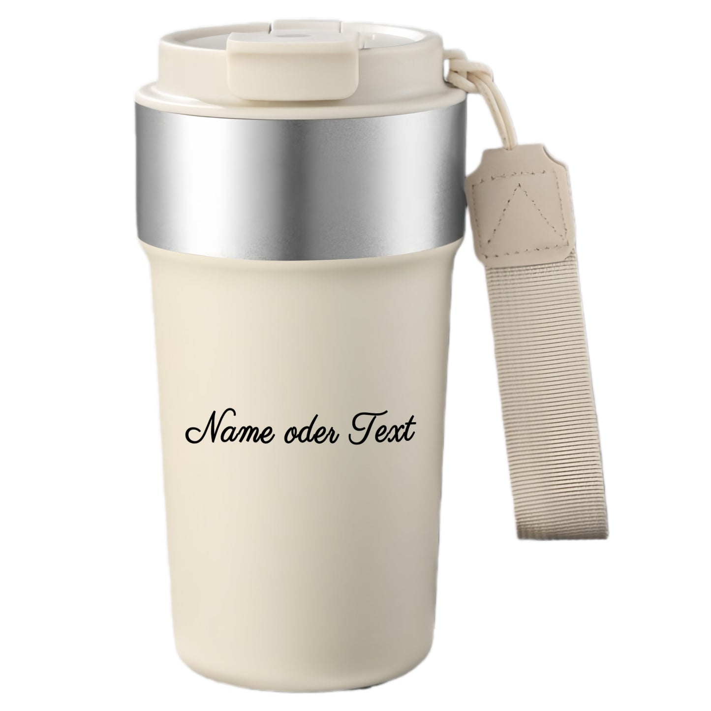 Personalisierter Thermobecher mit Namen und Foto