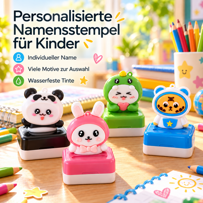 Personalisierter  Namensstempel Kinder mit Namen