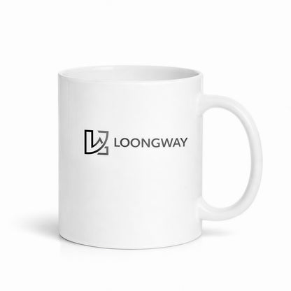 Personalisiert Tasse mit Logo und Namen Keramik 330ml