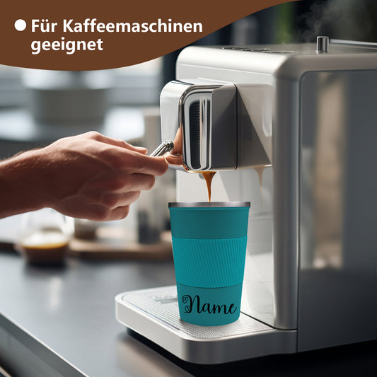 Personalisiert Thermobecher mit Name 380 ml