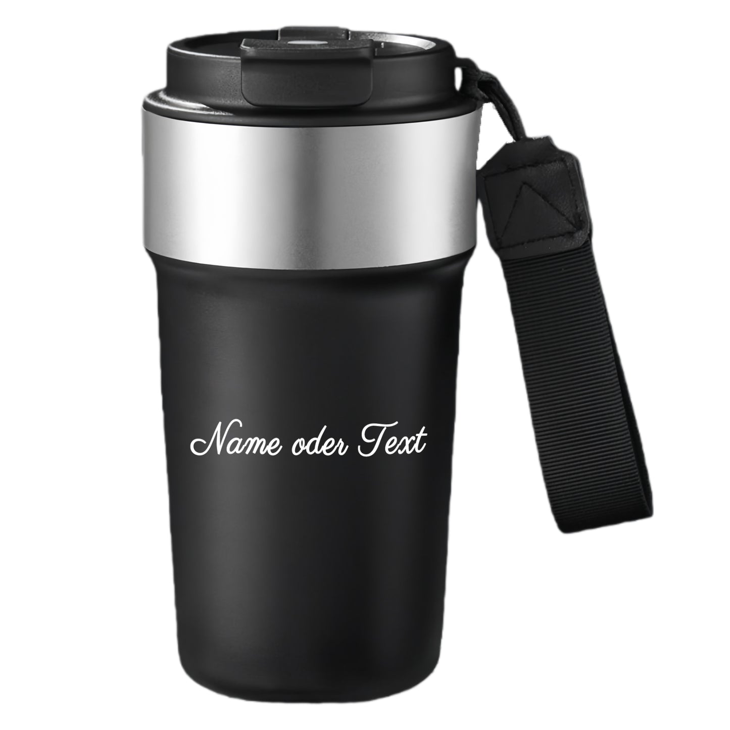 Personalisierter Thermobecher mit Namen und Foto