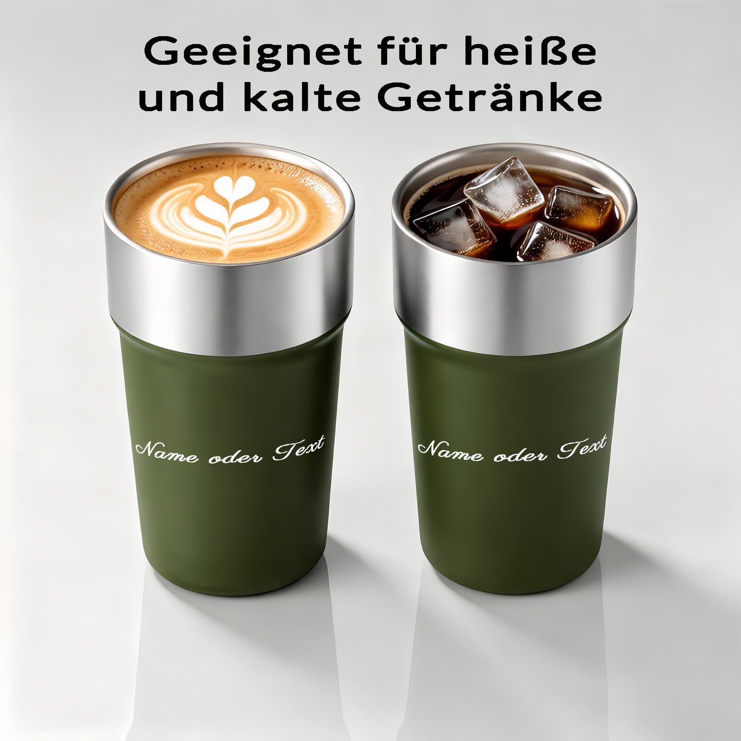 Personalisierter Thermobecher mit Namen und Foto