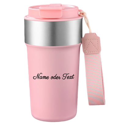 Personalisierter Thermobecher mit Namen und Foto