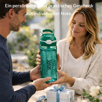 Personalisierte Trinkflasche Kinder mit Namen 750ml BPA Frei